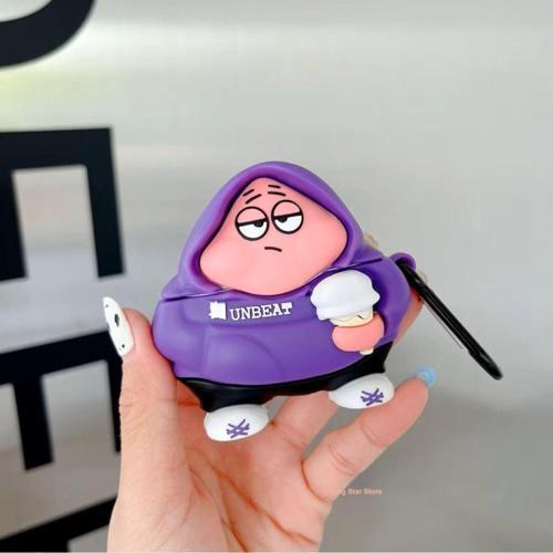 Airpodss 4. Nesil (2024) Uyumlu Silikon Sevimli Cartoon Figürlü Kılıf