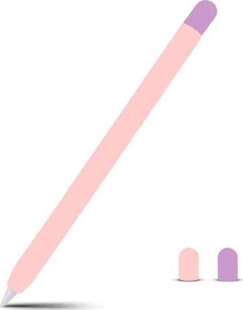 Apple Pencil 2. Nesil Uyumlu Silikon Koruma Kılıfı (2 Silikon Başlık)(Ürün Kalem Değildir)