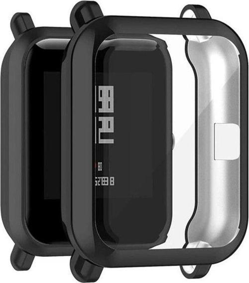 Amazfit Bip Uyumlu 360 Derece Full Koruma Silikon Kılıf