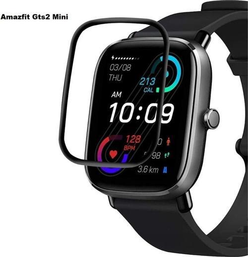 Amazfit Gts 2 Mini Uyumlu 5D Nano Ekran Koruyucu 2 Adet