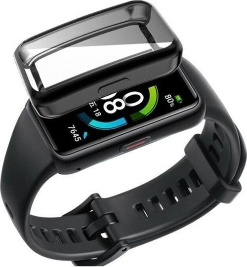 Honor Band 6 Uyumlu Silikon Ekran Ve Kasa Koruyucu Kılıf