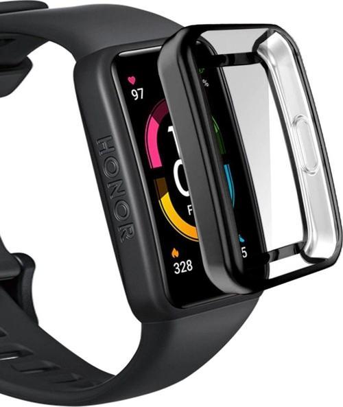 Huawei Band 8 Kılıf 360 Full Koruma Silikon Kılıf