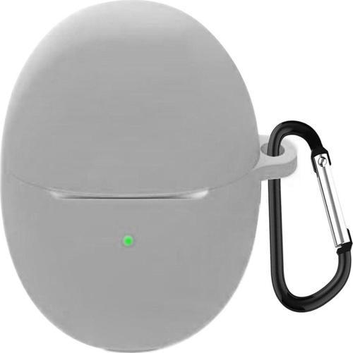 Huawei Freebuds 5 Uyumlu Mat Silikon Kılıf  + Kancalı