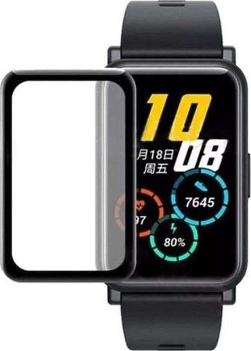 Huawei Watch Fit Uyumlu Full Kaplama Ekran Koruyucu Nano Film 2 Adet