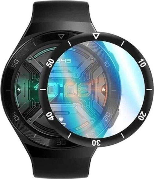Huawei Watch Gt 2E Uyumlu 5D Esnek Nano Koruyucu 2 Adet