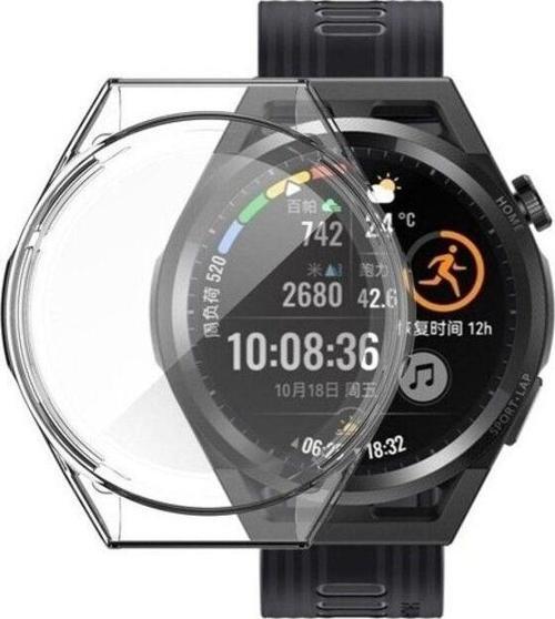 Huawei Watch Gt Runner Uyumlu Silikon Ekran Ve Kasa Koruyucu Kılıf