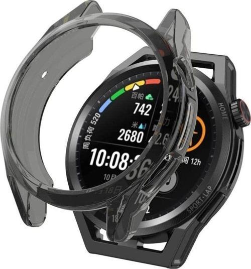 Huawei Watch Gt Runner Uyumlu Silikon Ekran Ve Kasa Koruyucu Kılıf