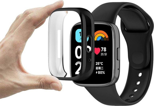 Xiaomi Redmi Watch 3 Active Uyumlu Silikon Kılıf