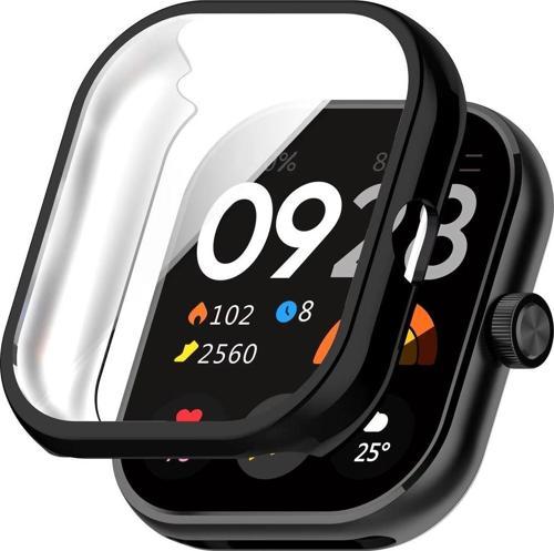 Xiaomi Redmi Watch 4 Uyumlu Silikon Kılıf 360 Full