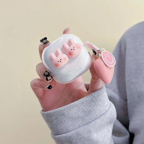 Samsung Galaxy Buds Live - Galaxy Buds Fe Uyumlu Figürlü Silikon Kılıf