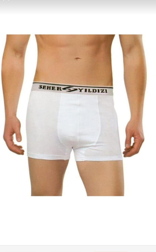 0060 ERKEK LİKRALI BOXER 6 ADET