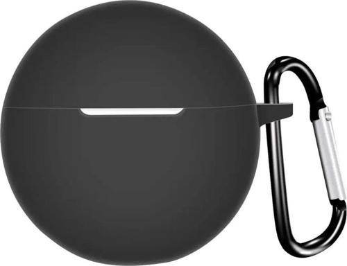 Oppo Enco Buds 2 Uyumlu Mat Silikon Kılıf + Kanca