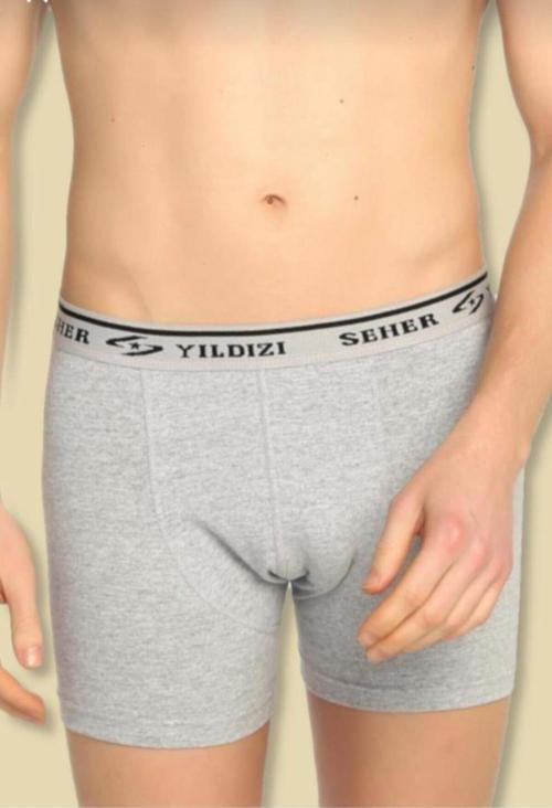0060 ERKEK LİKRALI BOXER 12 ADET