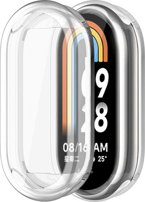 Xiaomi Mi Band 8 (360') Full Koruma Silikon Kılıf ( Ürün Sadece Kılıftır)