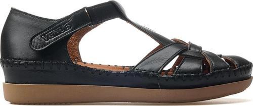 Kadın Hakiki Deri Günlük Sandalet 25y 25033541y Z Siyah