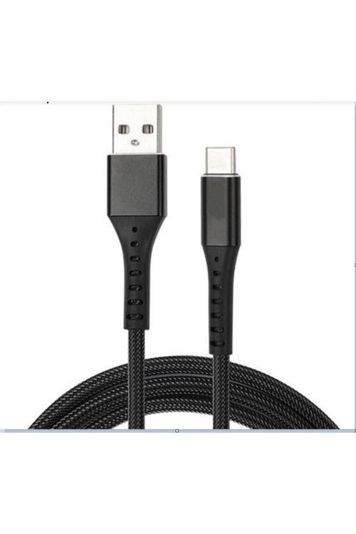  3.0 A Hiking A21 uyumlu   Kopmaz Halat Usb to Type C Kablo 1M-Ap210T