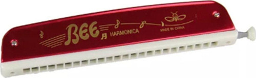 Bee Ağız Mızıkası Kromatik Red