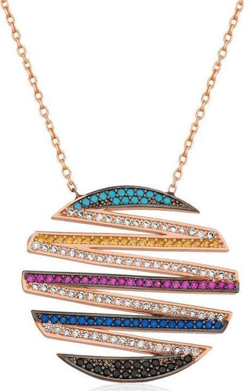 Gümüş Sonsuzluğa Giden Yol Kolye SL2048