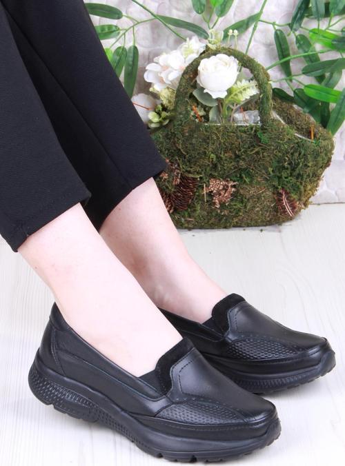 32040 Anatomik Hafif Rahat Hakiki Deri Kadın Ayakkabı