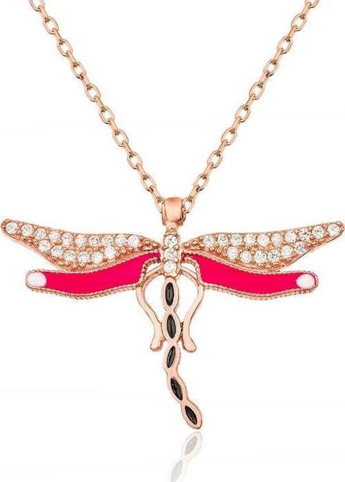 Gümüş Yusufçuk Bayan Kolye SL10798