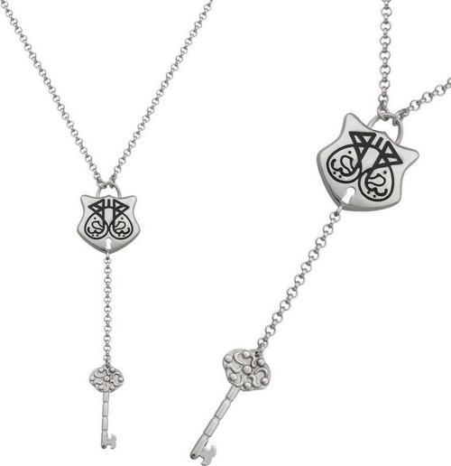 Gümüş Ya Fettah Yazılı Bayan Kolye SL1251