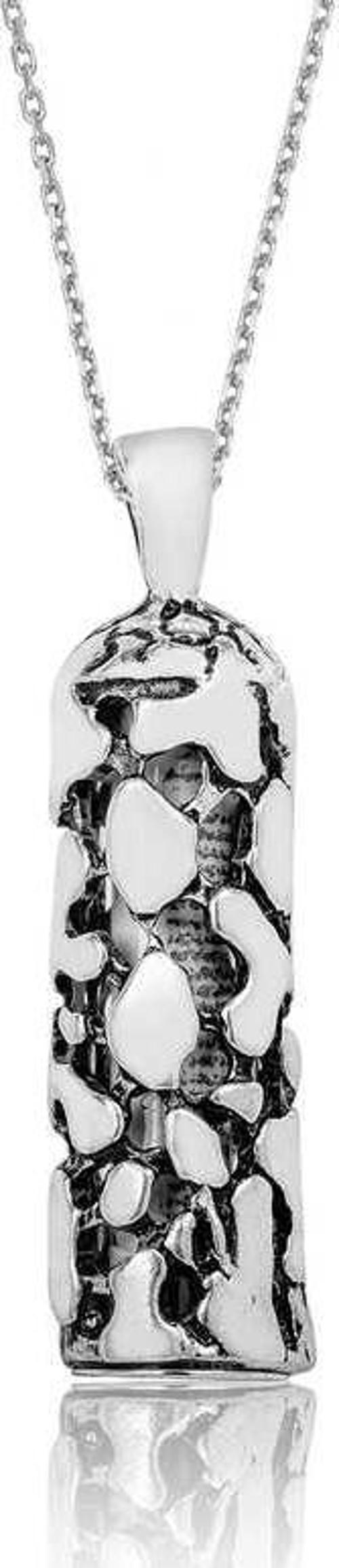 Gümüş Cevşen Dualı Silindir Kolye  SL4410