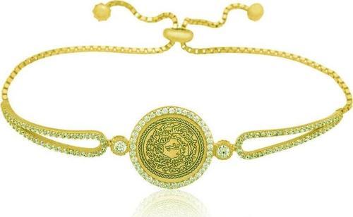 Gümüş Gold Kıtmir Kadın Bileklik SL7166