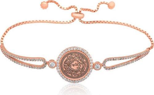 Gümüş Rose Kıtmir Bayan Bileklik SL7124