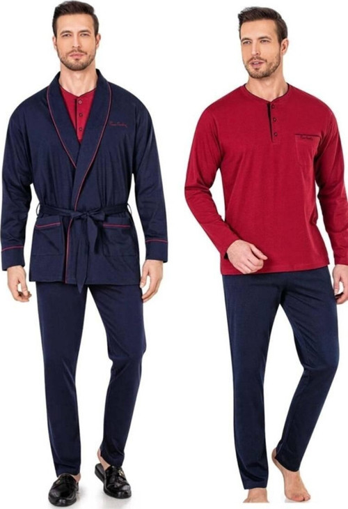 Erkek Penye Çeyiz Pijama Seti
