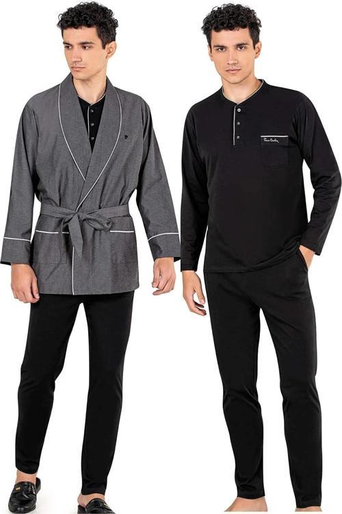 Erkek 3lü Kısa Röpteşambır Set