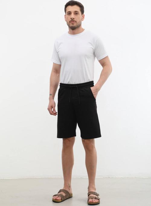 Erkek Düz Penye Şort