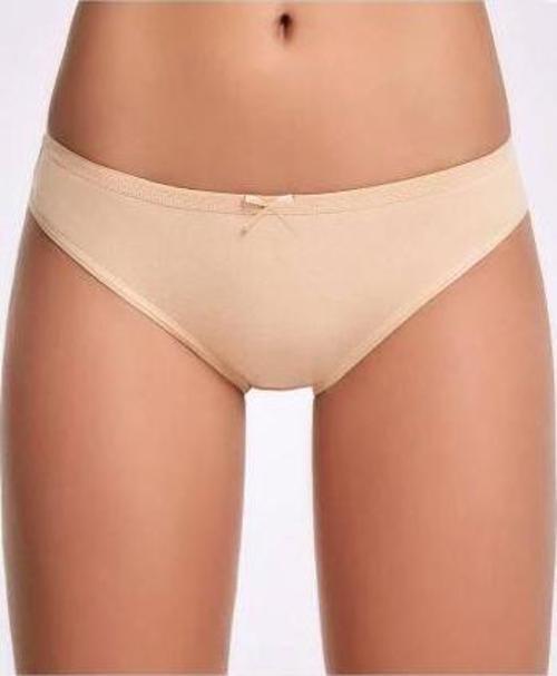 Fiyonklu Ten Kadın Bikini Külot   10 Adet