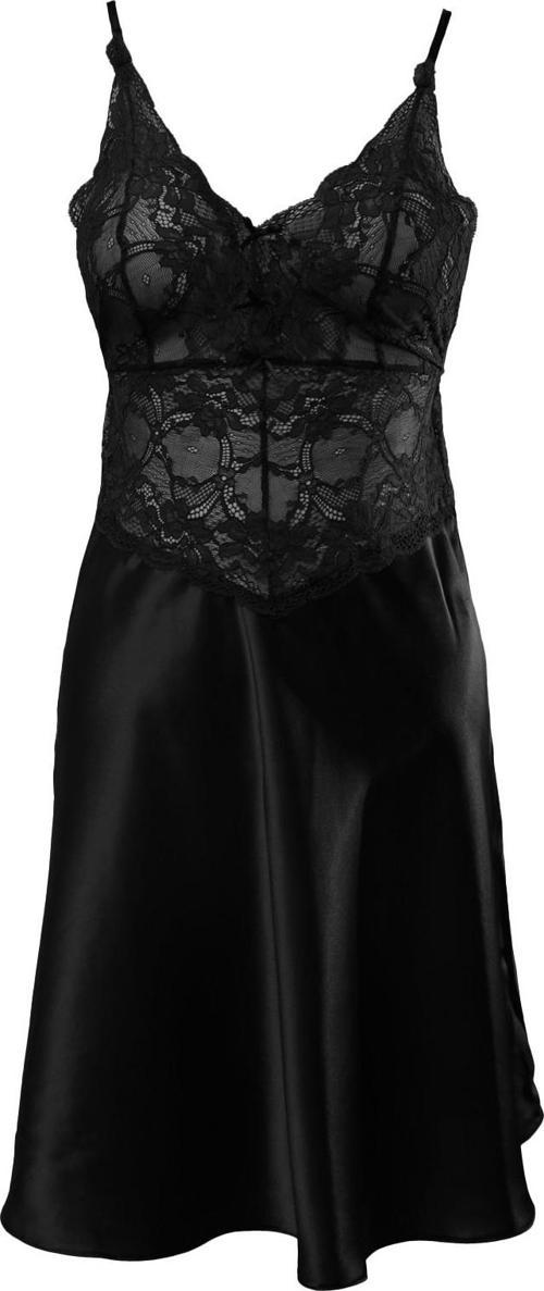 Çapraz Sırt Askılı Saten Gecelik