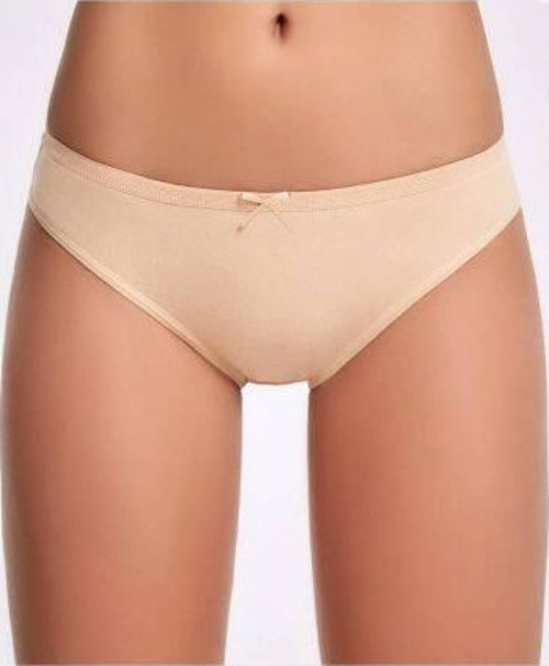 Fiyonklu Ten Kadın Bikini Külot 5 Adet