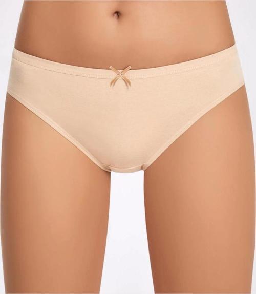 Likralı Fiyonklu Kadın Bikini Külot   10 Adet