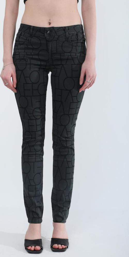 Kadın Likralı Düşük Bel Skinny Fit Jean Pantolon