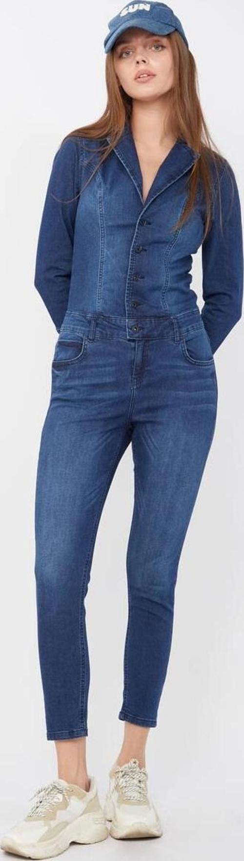Kadın Lacivert Jean Tulum Pantolon