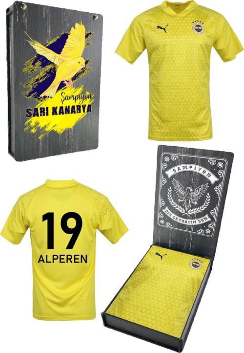 Orijinal A Takım Futbolcu Antrenman  Kişiye Özel T-Shirt Ahşap Kutulu