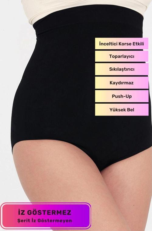İz Göstermeyen Kaymaz Toparlayıcı Sıkılaştırıcı İz Göstermeyen Yüksek Bel Kaydırmaz Yüksek Bel Slip 