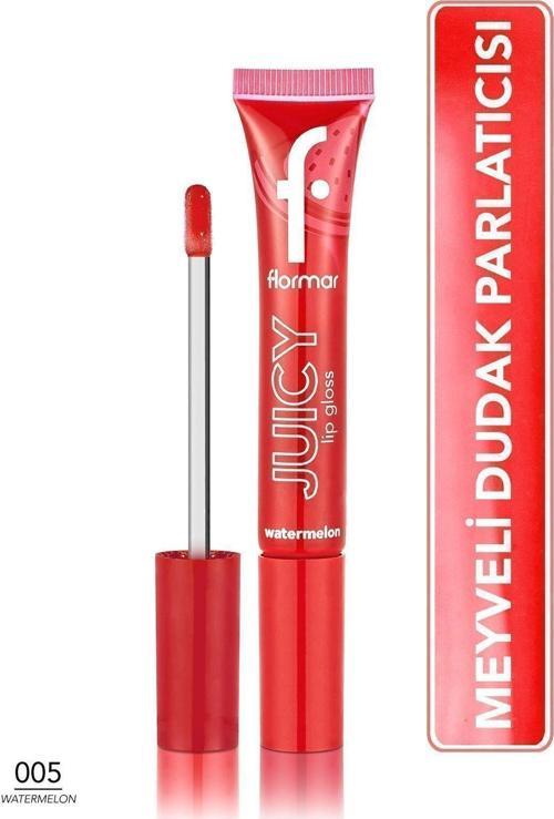 Meyve Aromalı Dudak Parlatıcısı (KARPUZ) - Juicy Lip Gloss - 005 Watermelon - 8682536087759