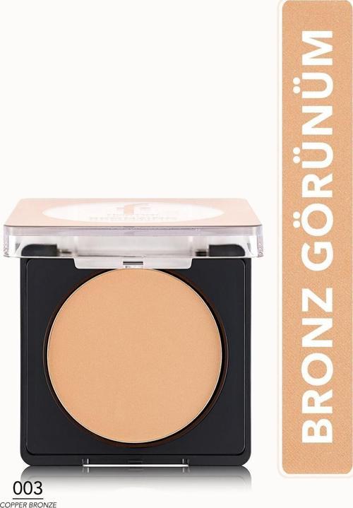 Yoğun Pigmentli Işıltılı Bronzer (BAKIR BRONZ) - Bronzing Powder - 003 Copper Bronze - 8682536053419