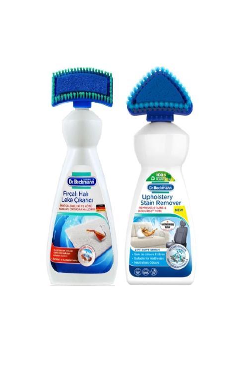 Dr Beckmann 2'Li Set (Fırçalı Halı Leke Çıkarıcı - Koltuk Ve Döşemelik Kumaş Leke Çıkarıcı )