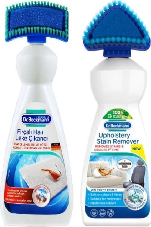 Dr Beckmann 2'Li Set (Fırçalı Halı Leke Çıkarıcı - Koltuk Ve Döşemelik Kumaş Leke Çıkarıcı )