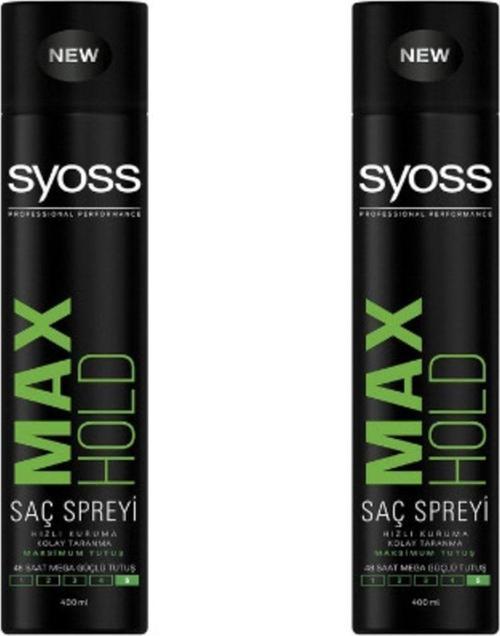 Sprey Max Hold 400Ml 2 Adet