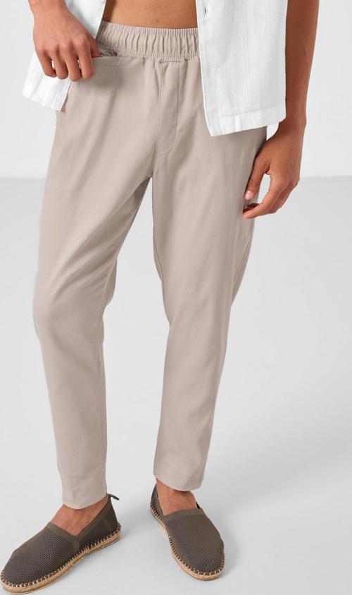 Taş Standart Fit Dokuma Hafif Esnek Chino Erkek Pantolon - 82177