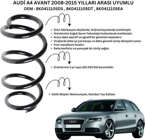 2 Adet Standart Yay ST102003F – Audi A4 Avant (2008-2015) Ön Helezon Yay Takımı