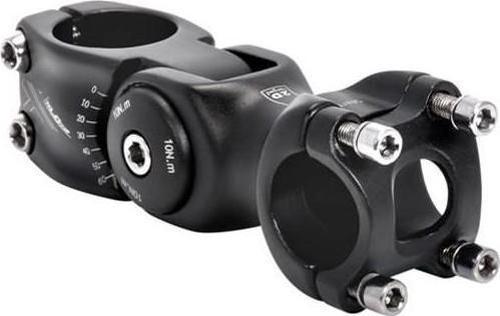 AS-820 Açı Ayarlı Gidon Boğazı 31.8/95mm Siyah