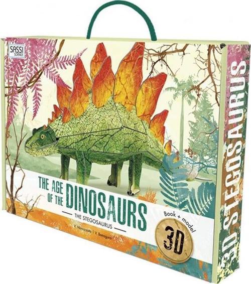 Sassi 3D Stegosaurus - Book and 3D Model