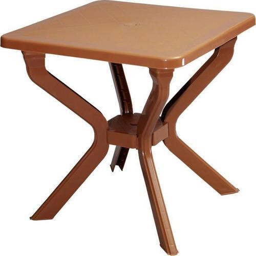 MT-GF235 Prima Isola Plastik Kare Bahçe Balkon Masa 70x70 cm