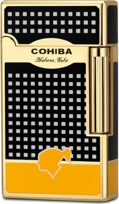 Cohiba CCM0576 Jet Torch Delicili Puro Çakmağı Sarı